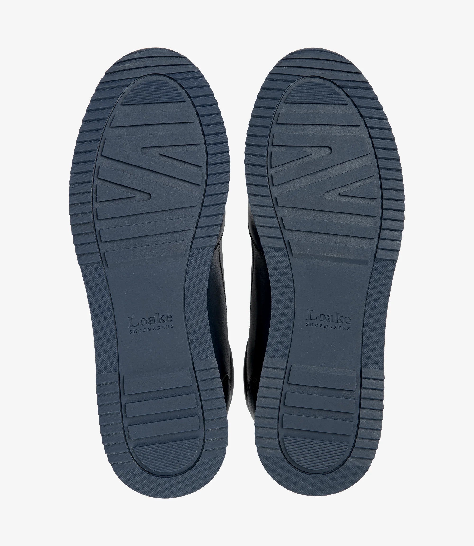 Loake Bannister Navy Sneakers Sole Detail