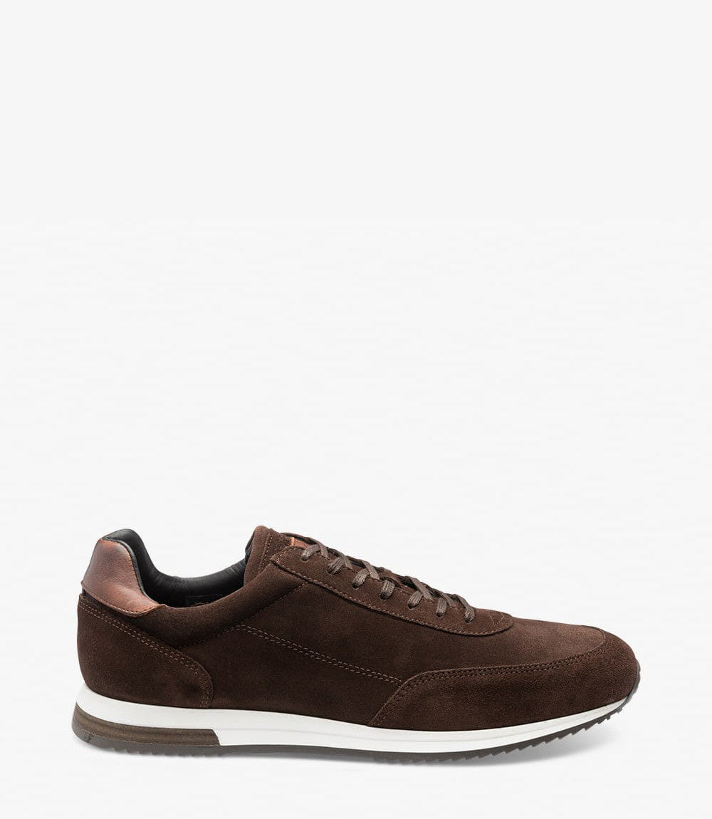 Loake Bannister Dark Brown Suede