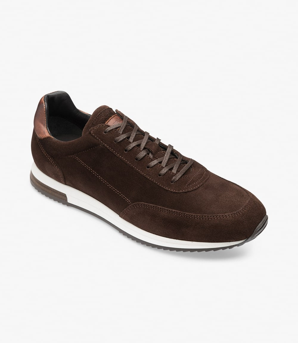 Loake Bannister Dark Brown Suede