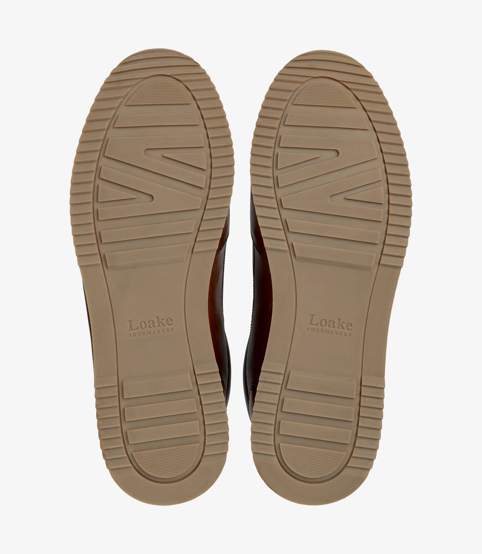Rubber Sole of Loake Bannister Cedar Sneakers