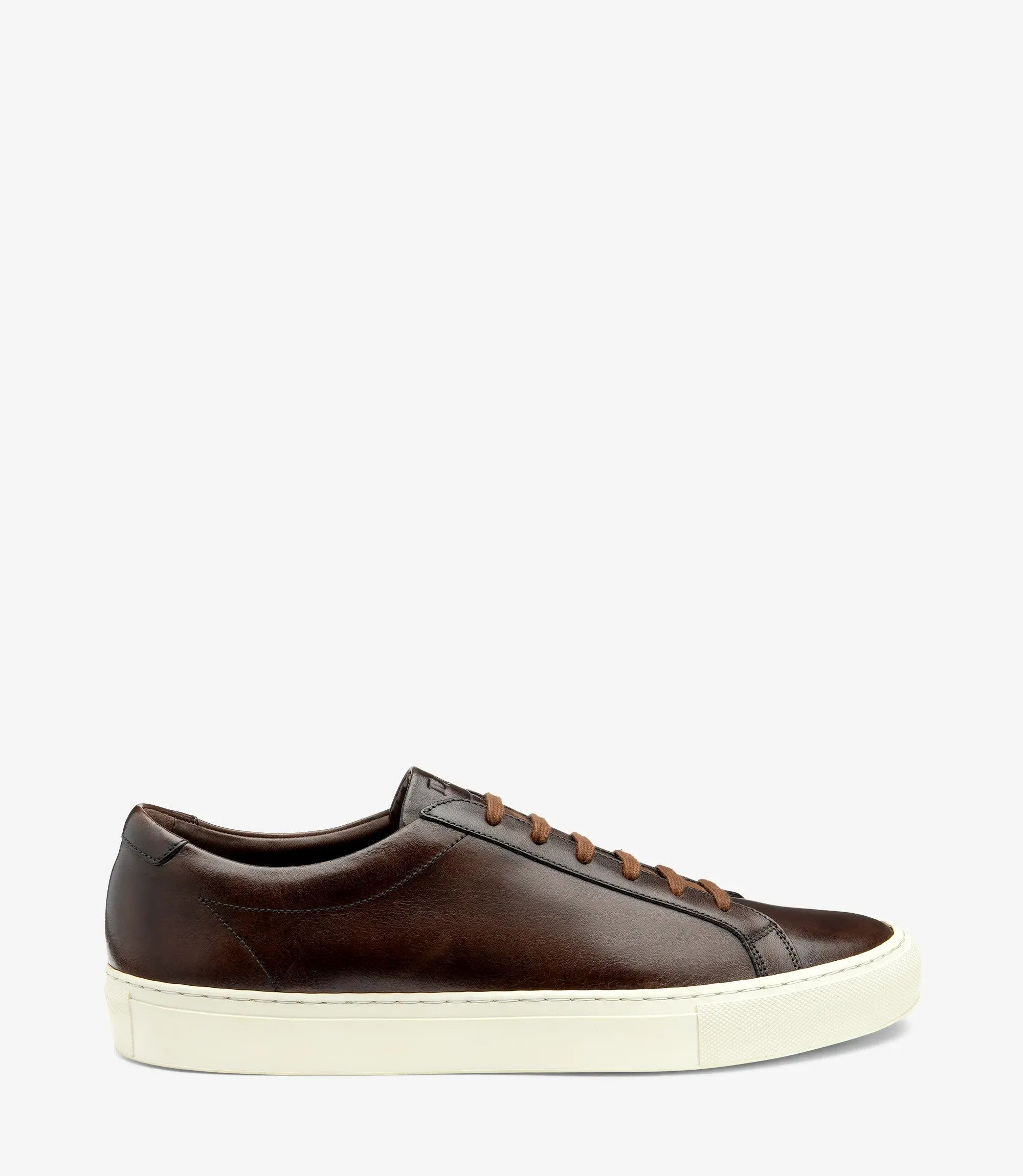 Loake Sprint Dark Brown w/ Hand-painted Leather Sneakers for Men