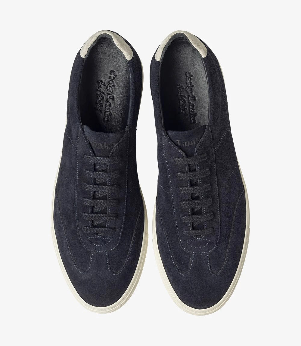 Loake Owens Navy Suede
