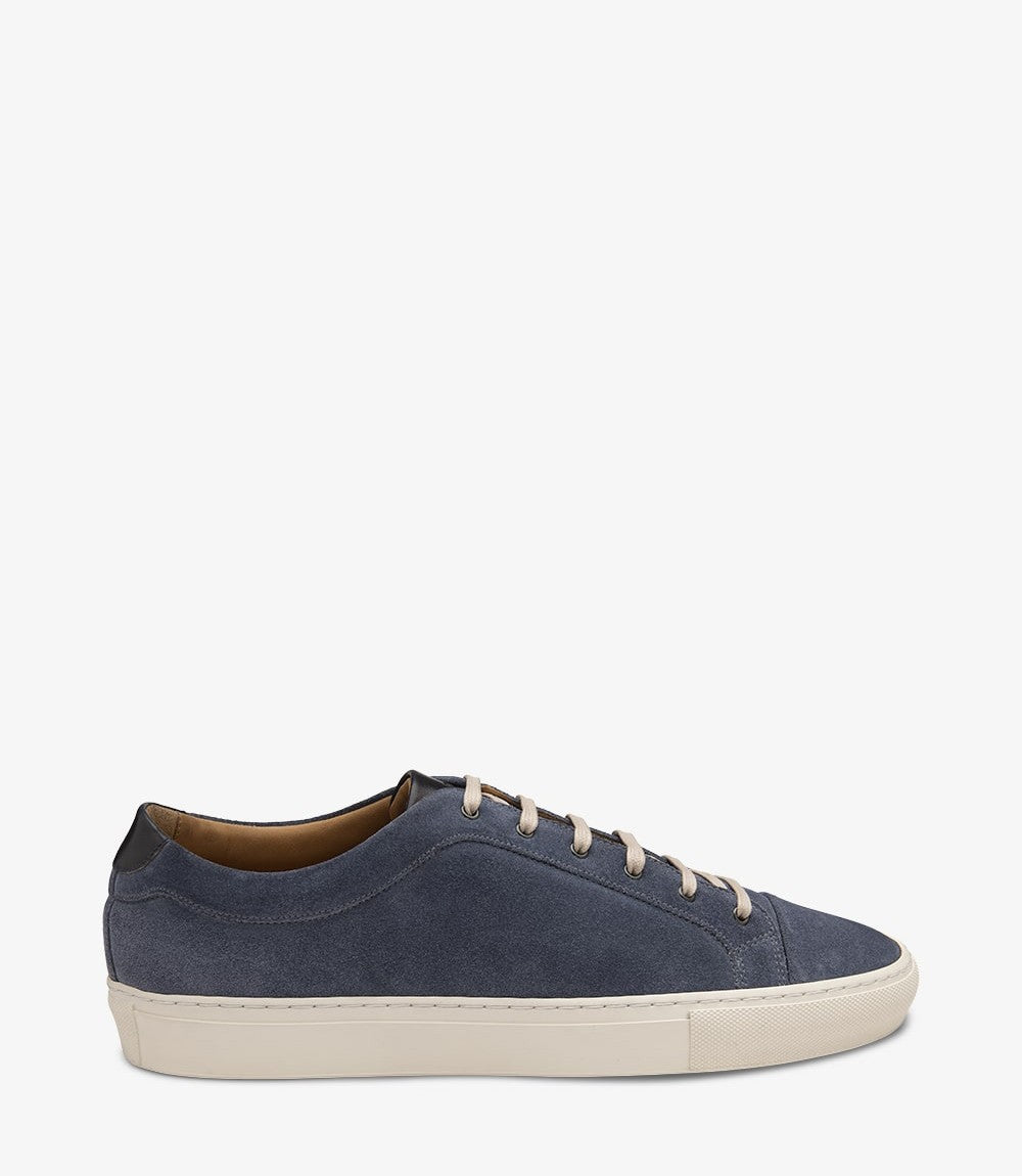 Loake Dash Light Blue Suede Sneakers for Men