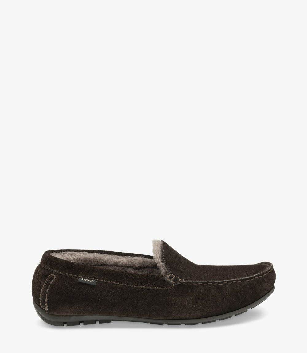 Loake Guards Dark Brown Suede