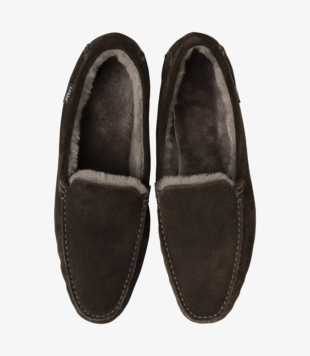 Loake Guards Dark Brown Suede