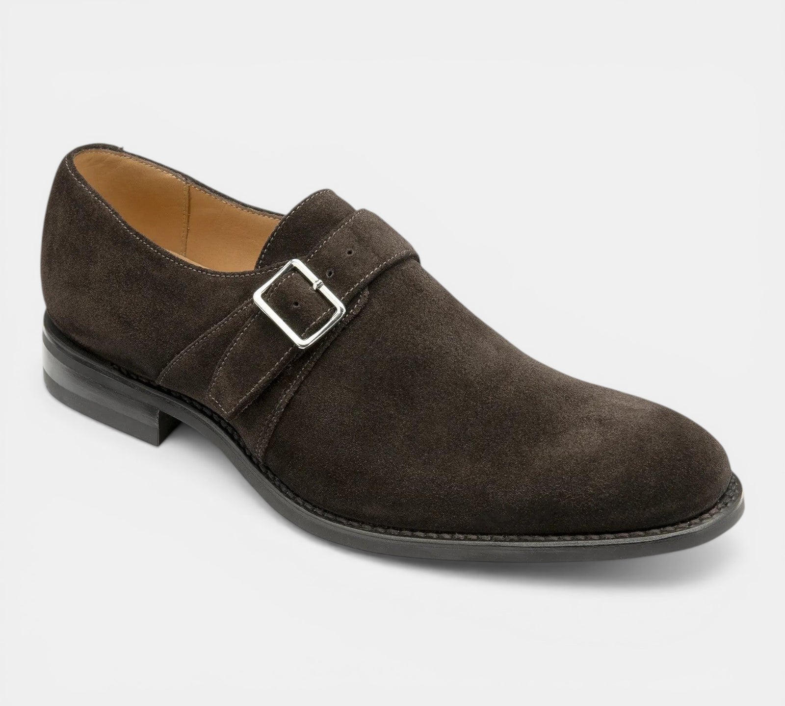 Loake 357 Dark Brown Suede