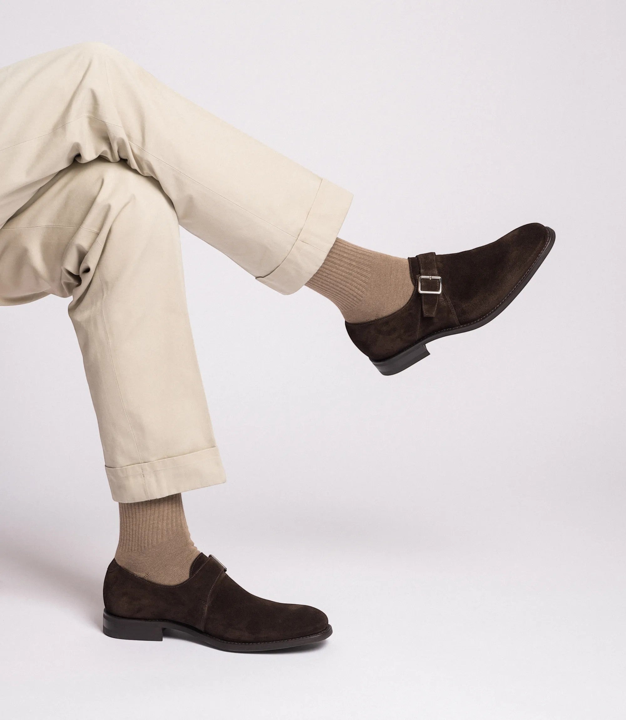 Loake 357 Dark Brown Suede