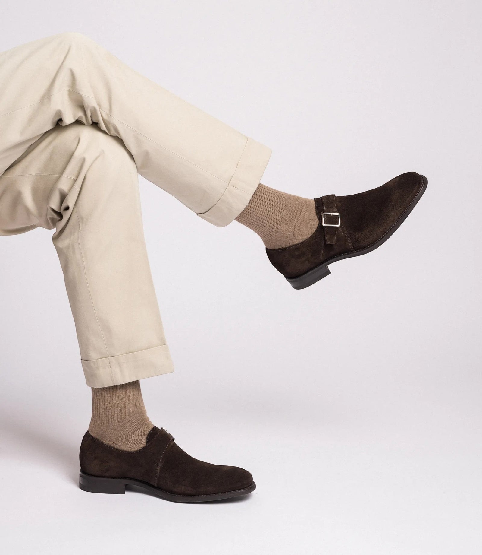 Loake 357 Dark Brown Suede