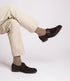 Loake 357 Dark Brown Suede