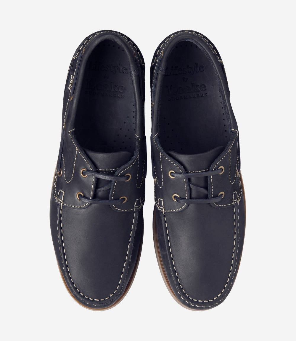 Loake Lymington Navy Nubuck