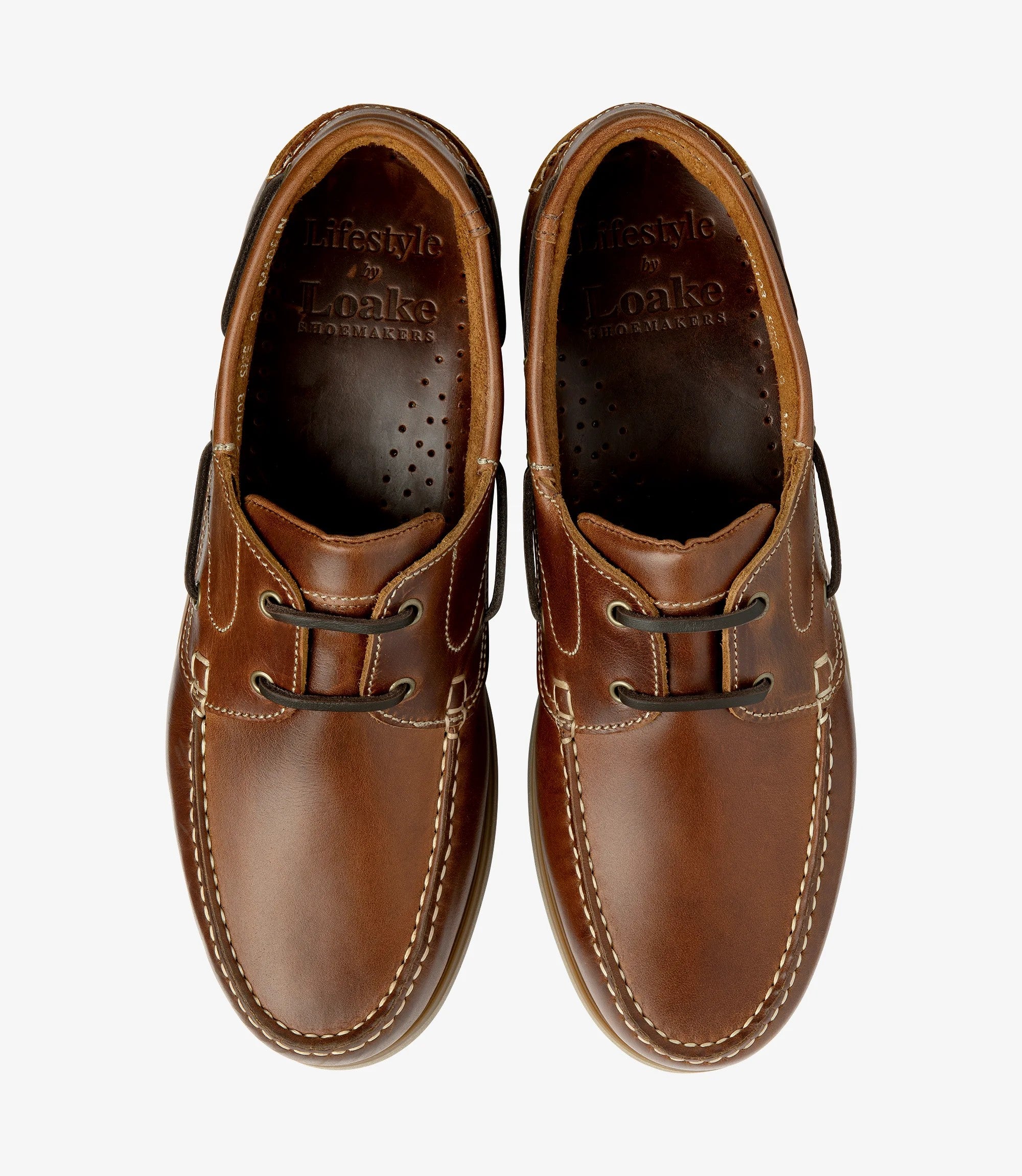 Loake Lymington Brown Waxy