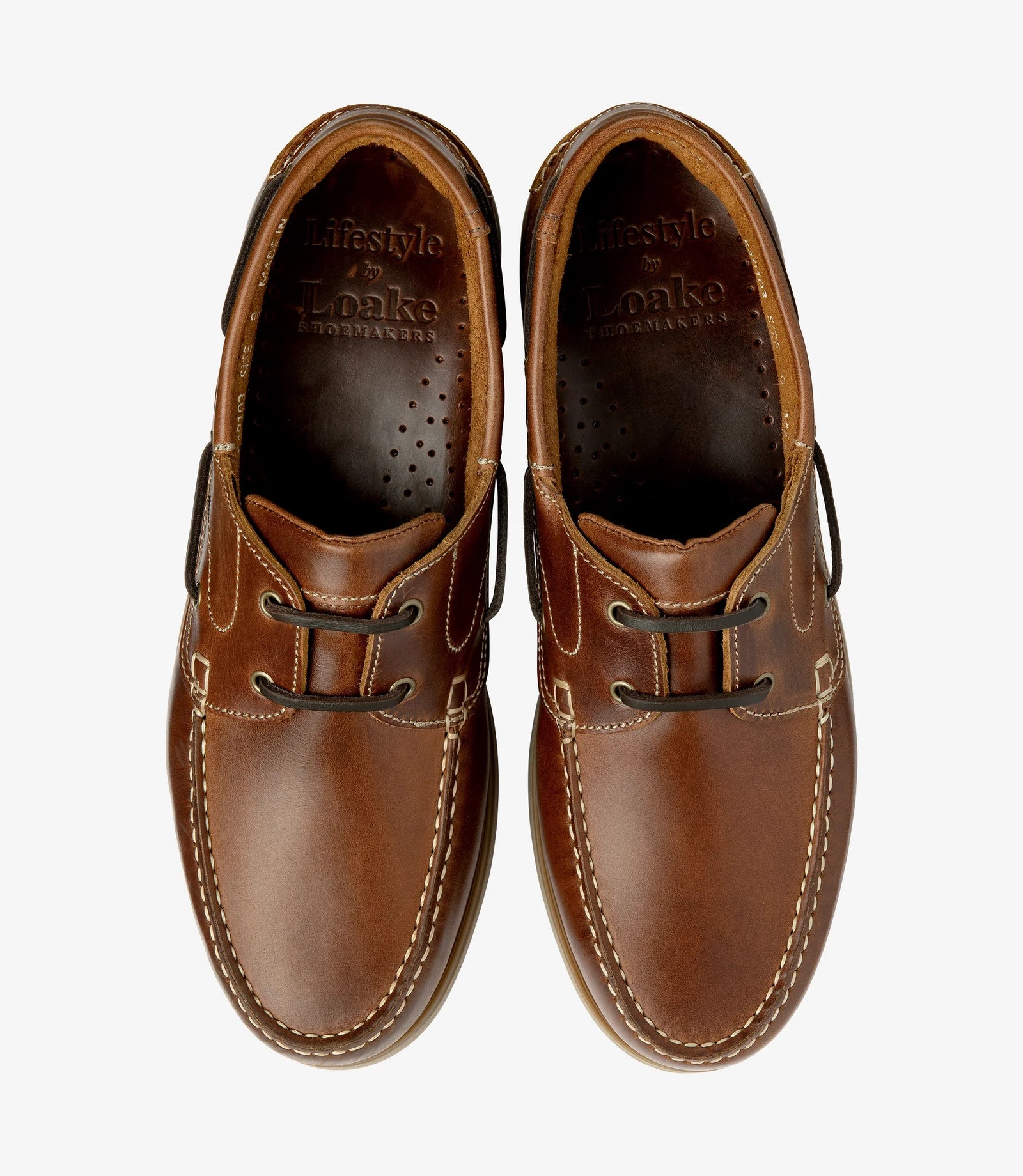 Loake Lymington Brown Waxy