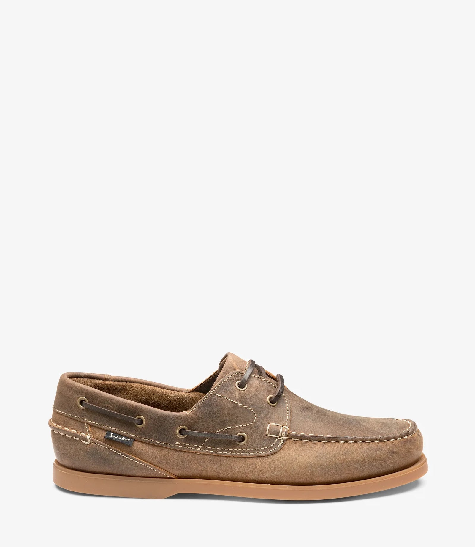 Loake Lymington Brown Oiled Nubuck