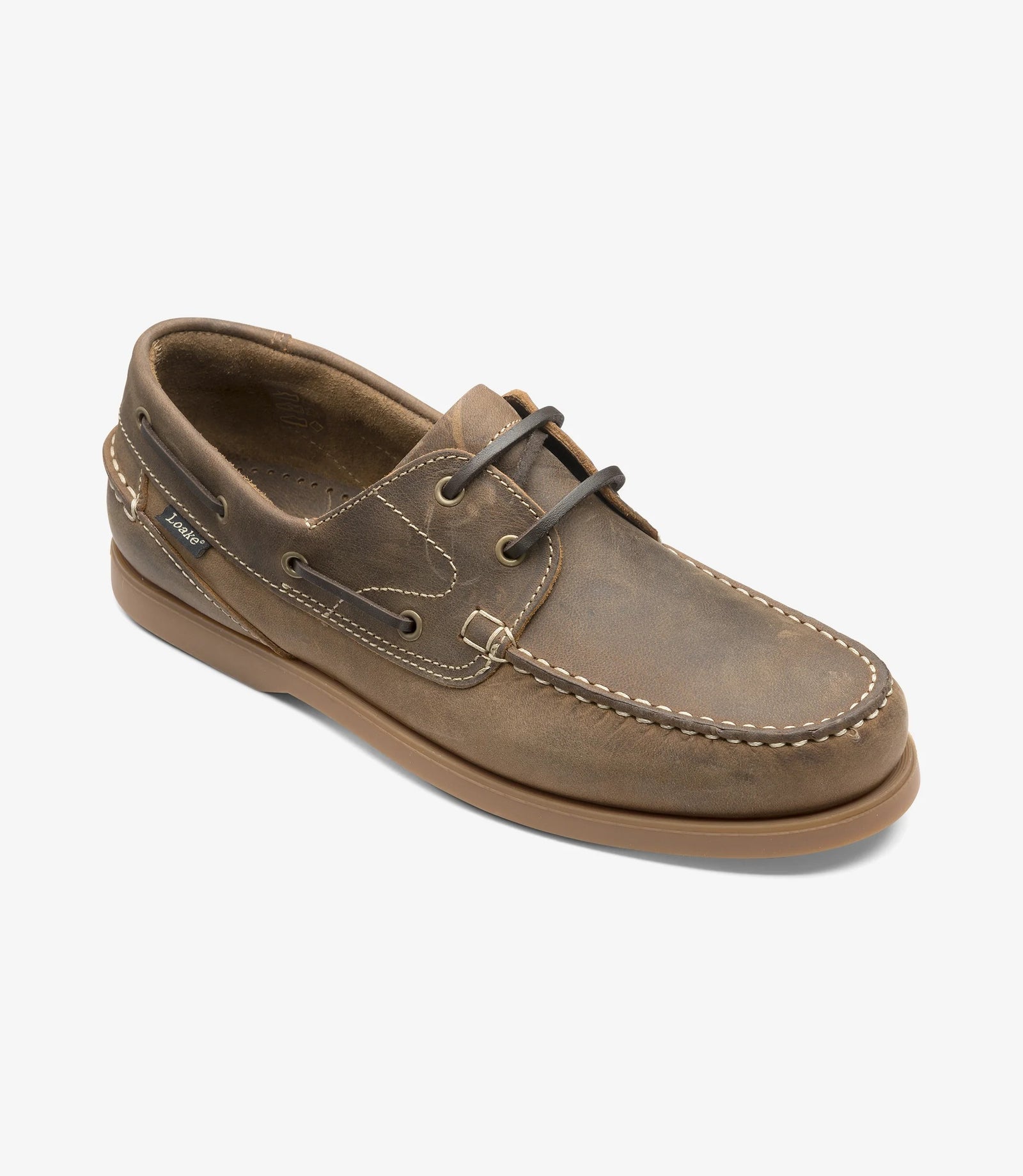 Loake Lymington Brown Oiled Nubuck
