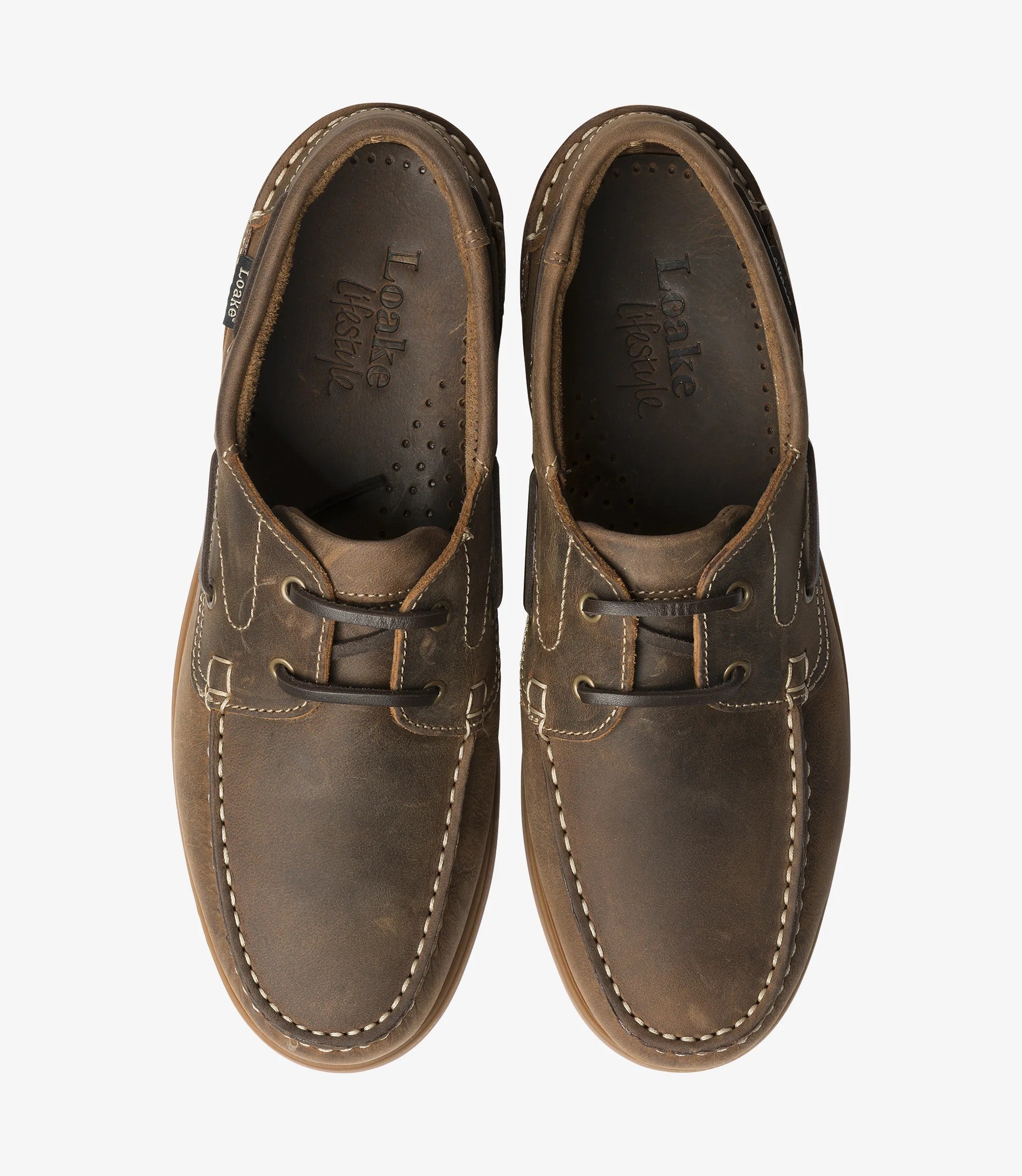 Loake Lymington Brown Oiled Nubuck