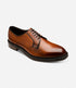 Men Loake Mahogany Grain Plain Shoes Leyburn