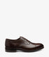 Men Loake Plain Tie Shoe Scorched Walnut Stonegate