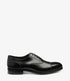 Loake Carbon Black Classic Plain Tie Shoes  Stonegate
