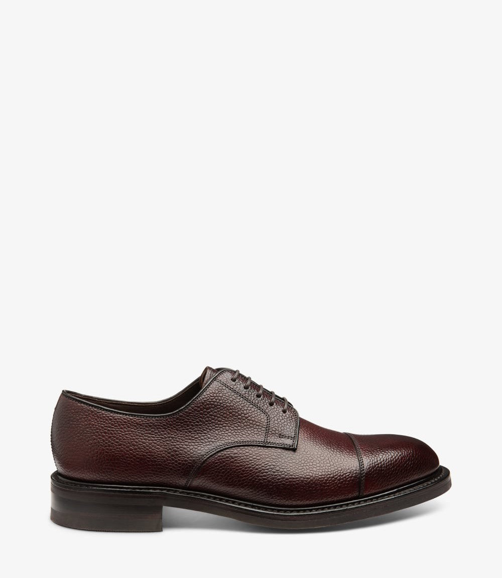 Men Loake classic grain leather shoes Ampleforth