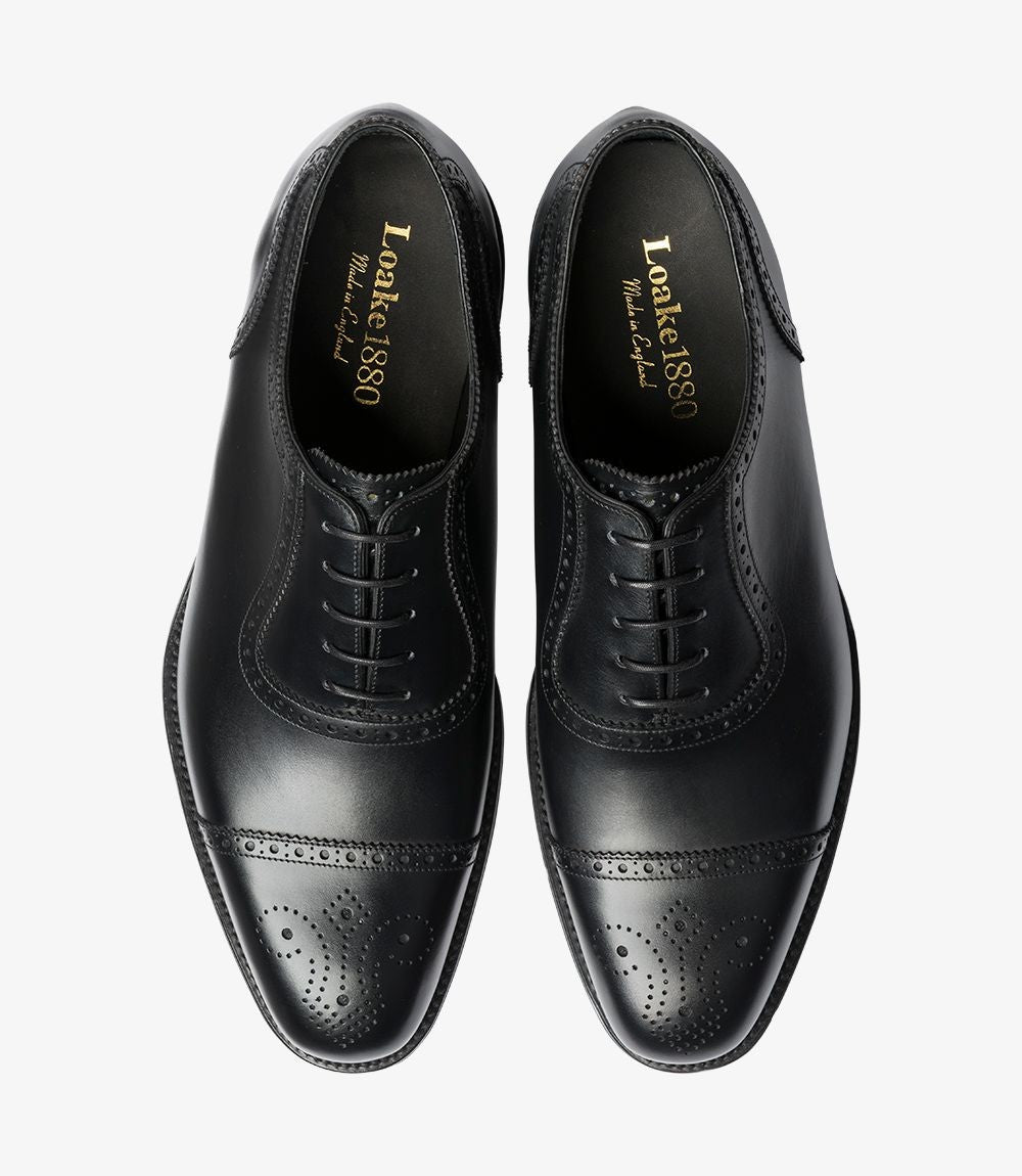 Loake Strand Black