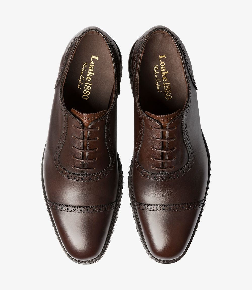 Loake Fleet Dark Brown