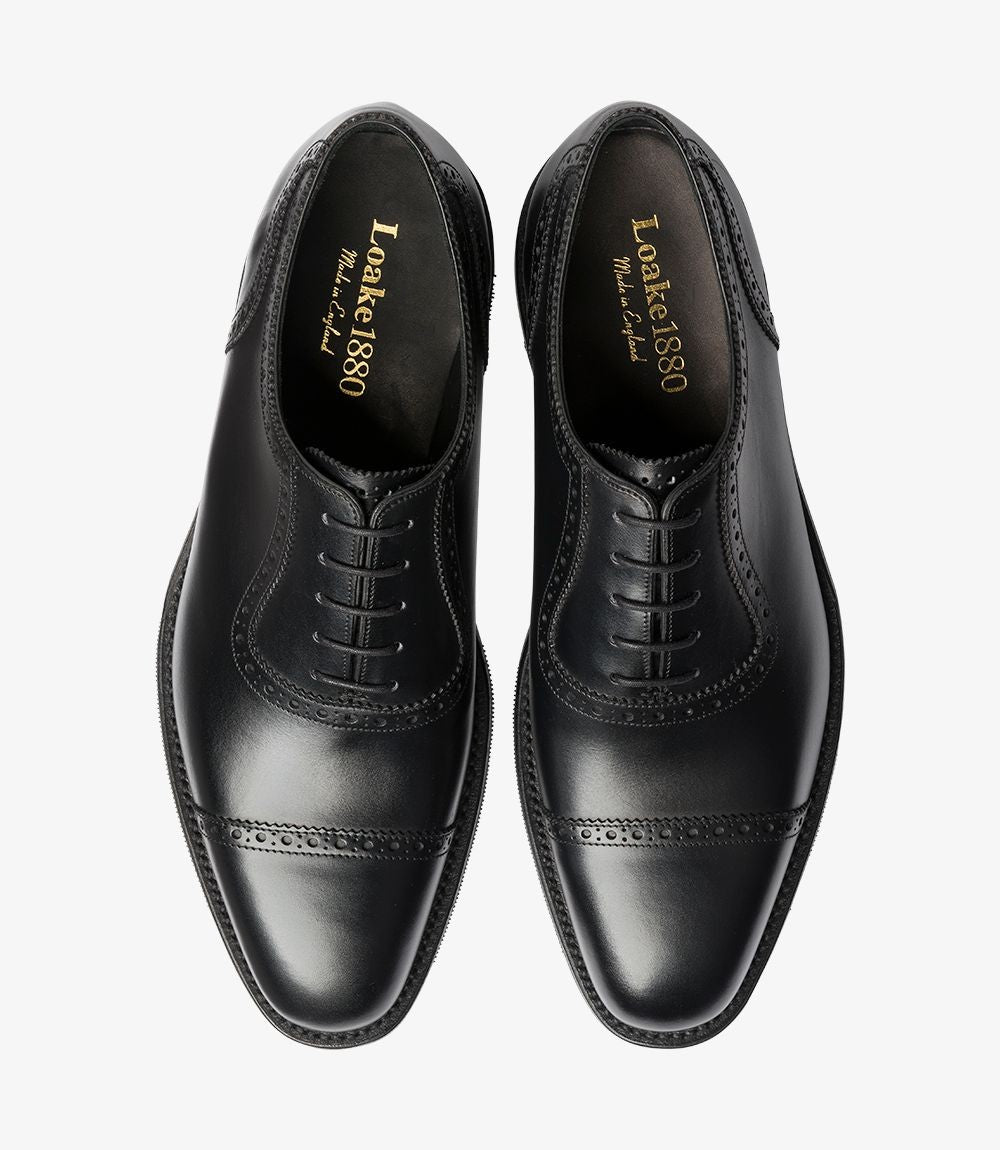 Loake Fleet Black