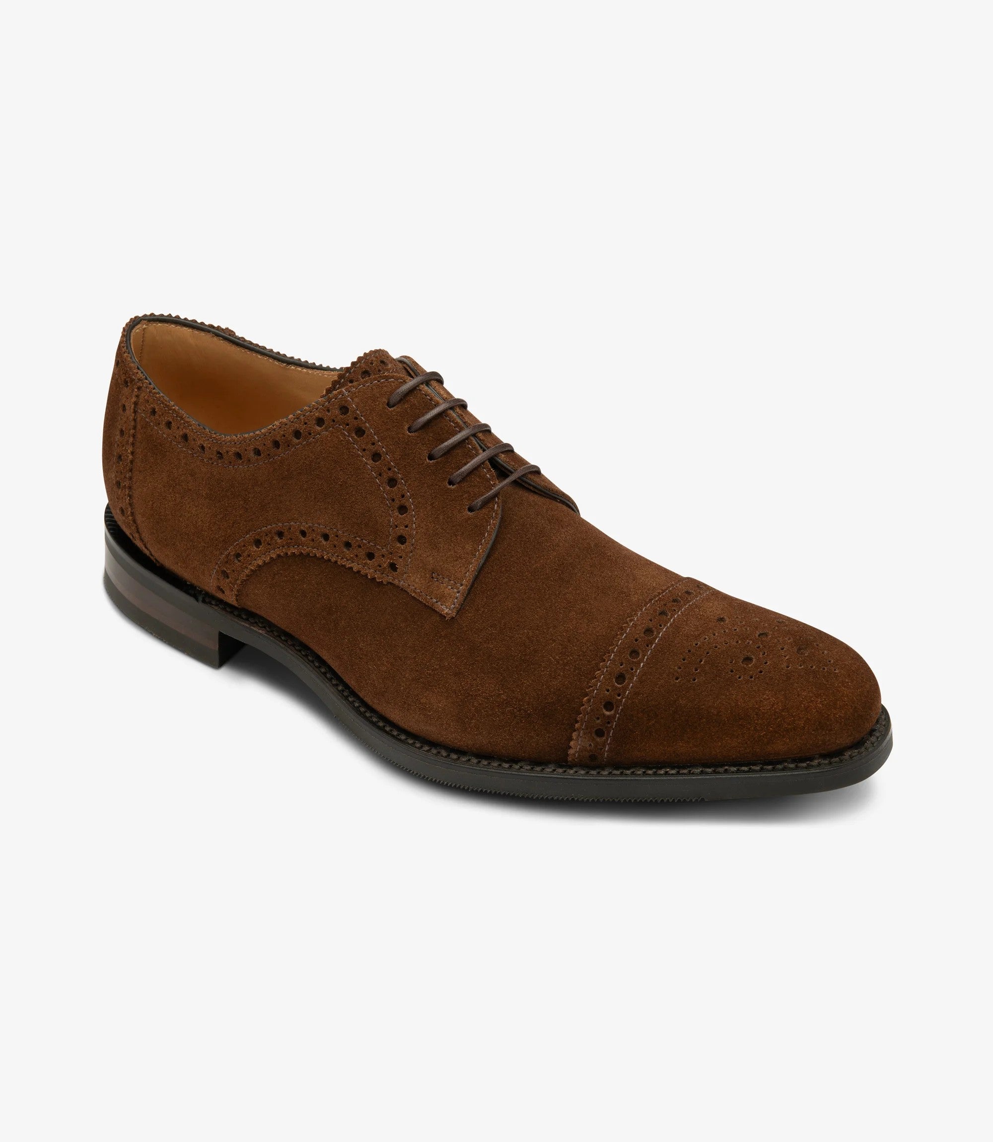 Loake Eldon Brown Suede