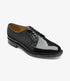 Men Loake Black Event Formal Shoes 771