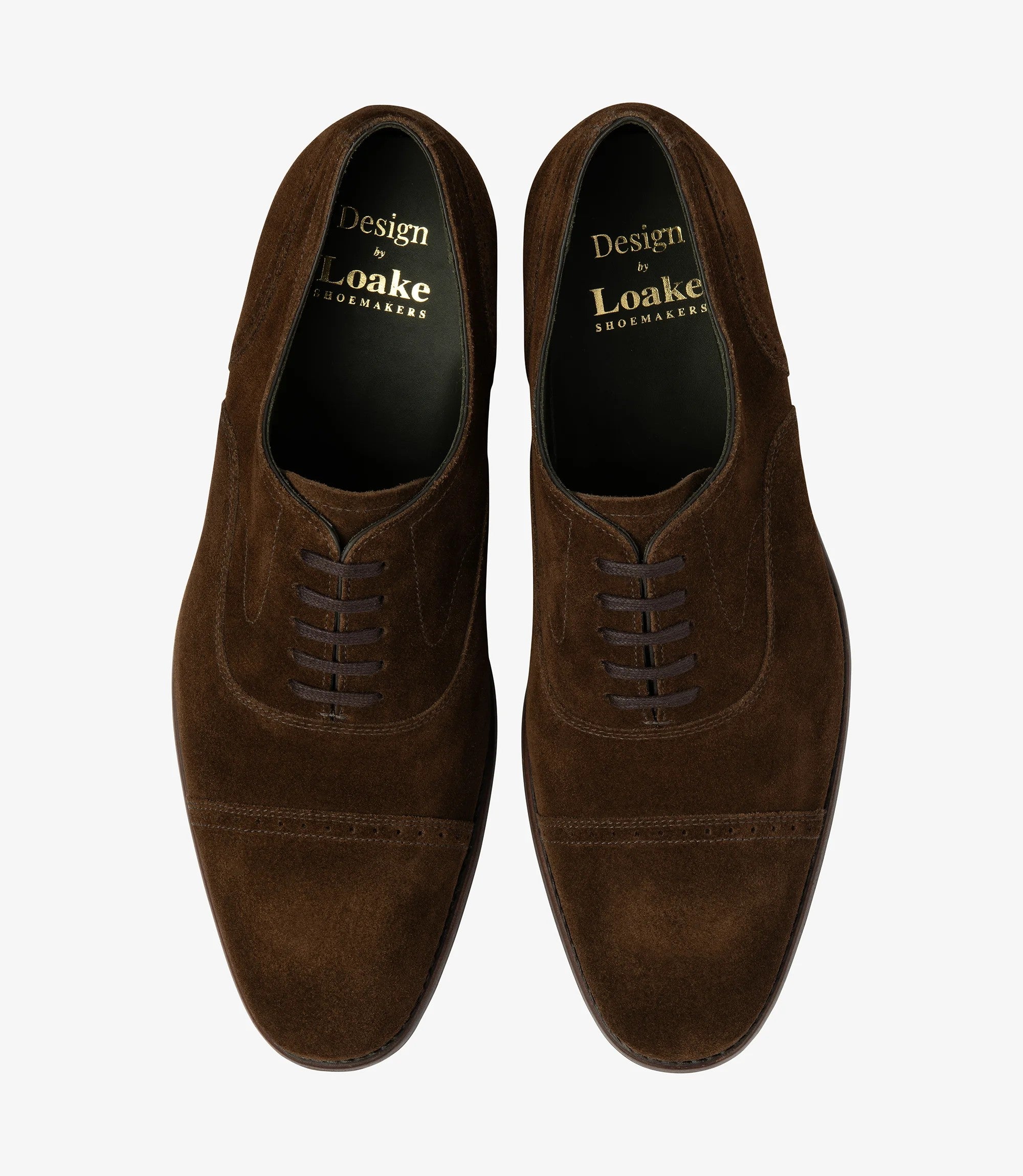Loake Hughes Brown Suede