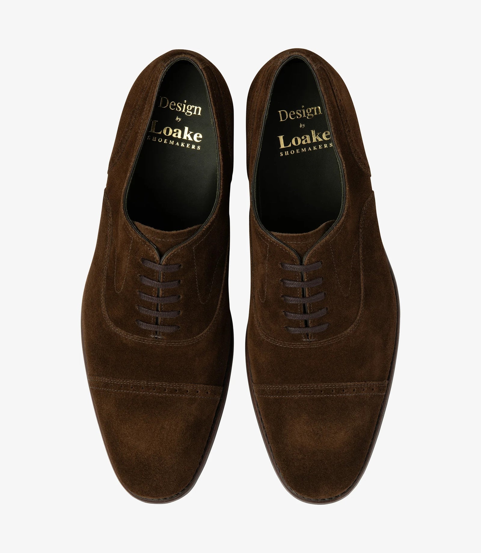 Loake Hughes Brown Suede