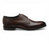 Loake Atherton Dark Brown Derby Shoes Side View
