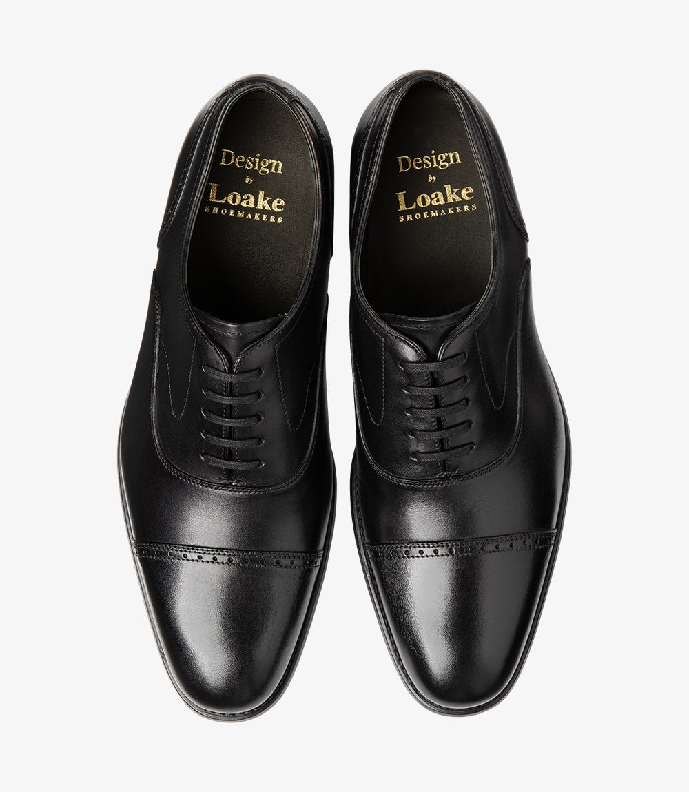 Loake Hughes Black