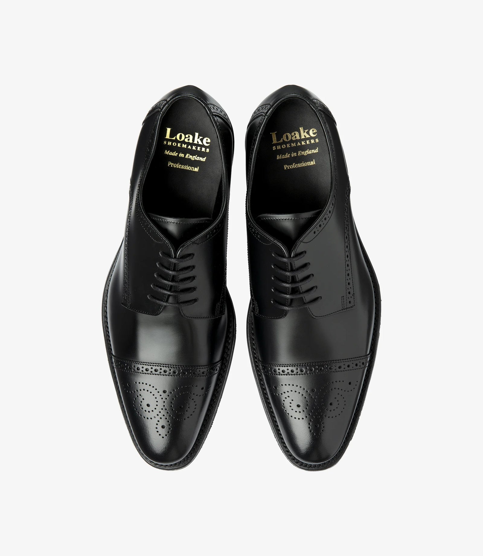 Loake Cook Black