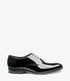 Men Loake Patent Classic Black Tie Shoes