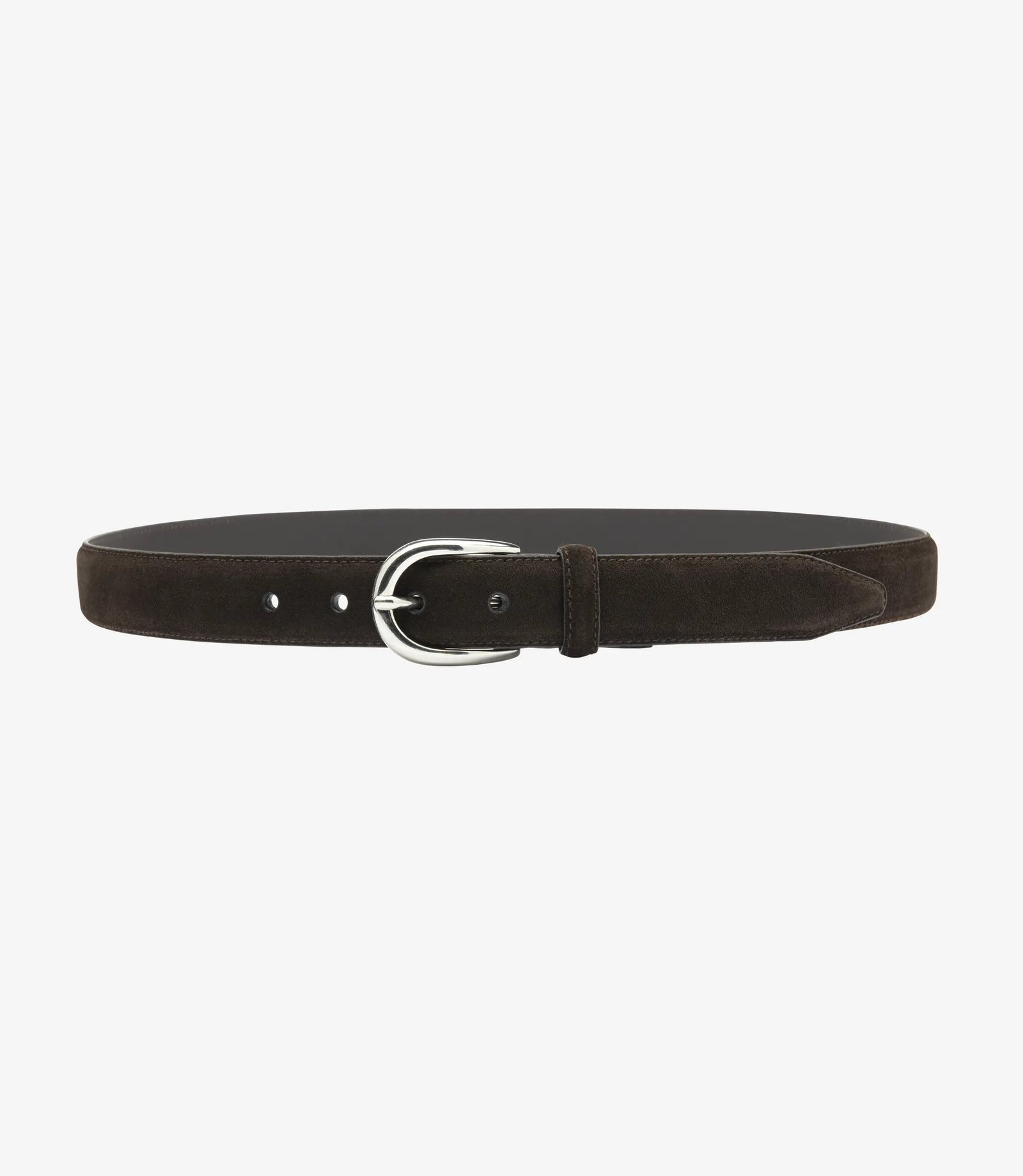 Loake Harry Belt Dark Brown Suede
