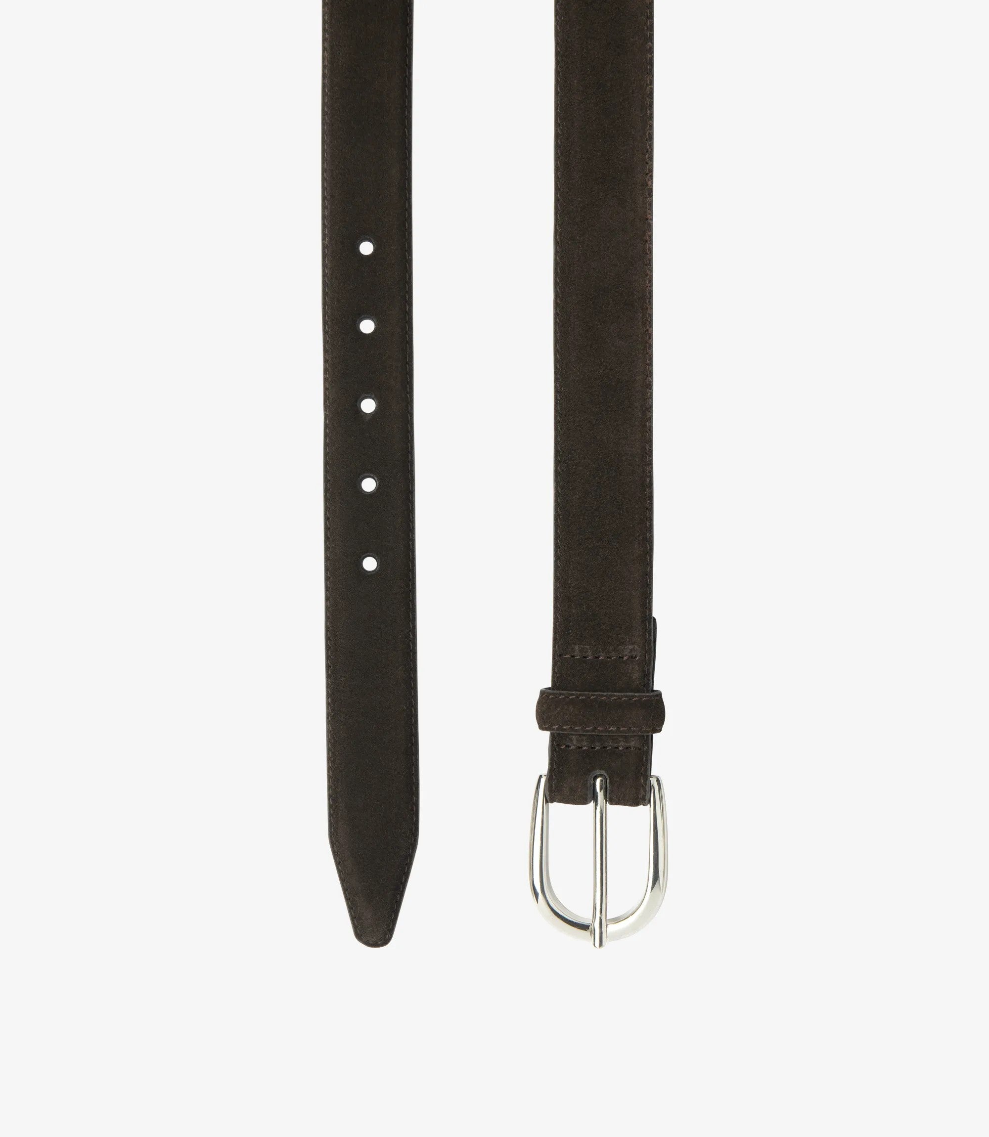 Loake Harry Belt Dark Brown Suede