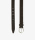 Loake Harry Belt Dark Brown Suede