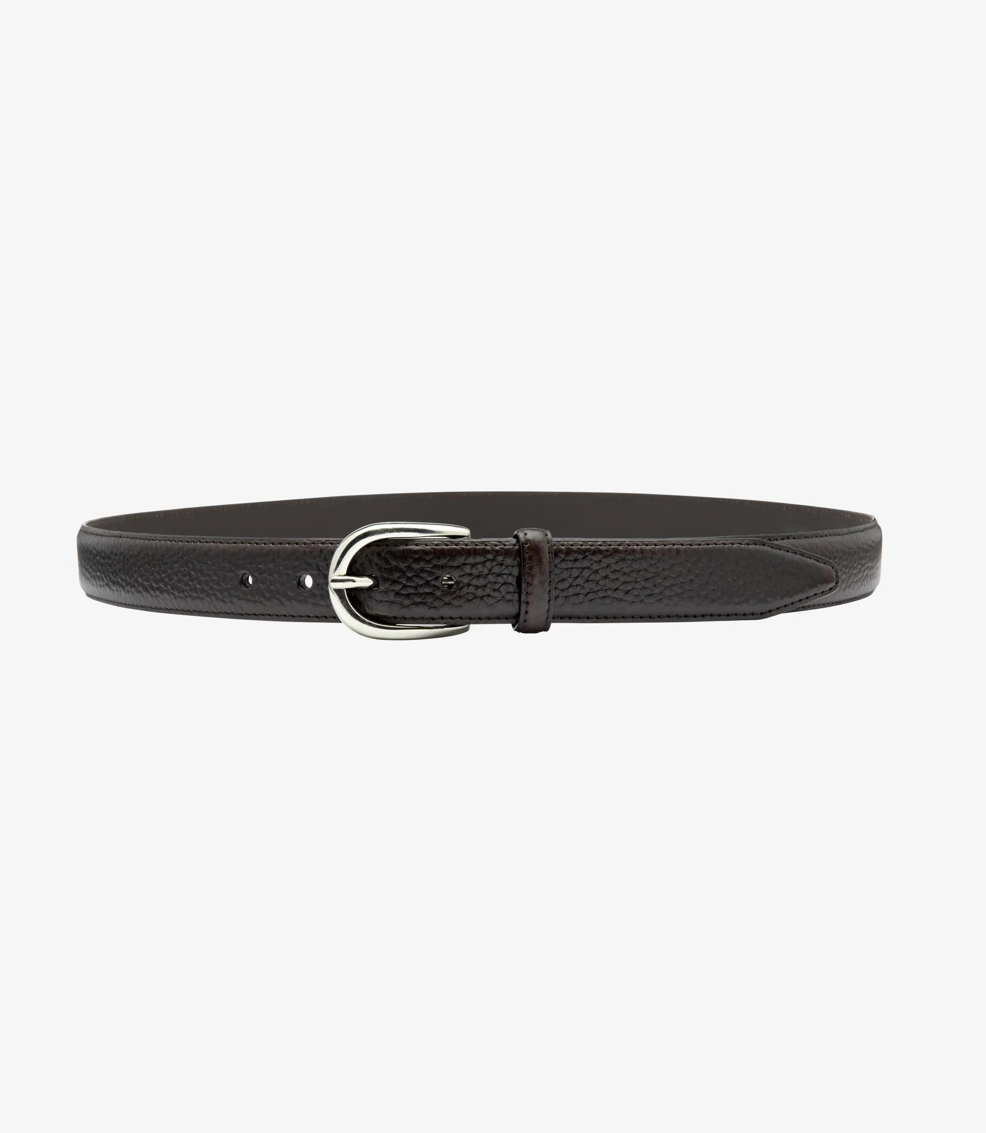 Loake Harry Belt Dark Brown Grain