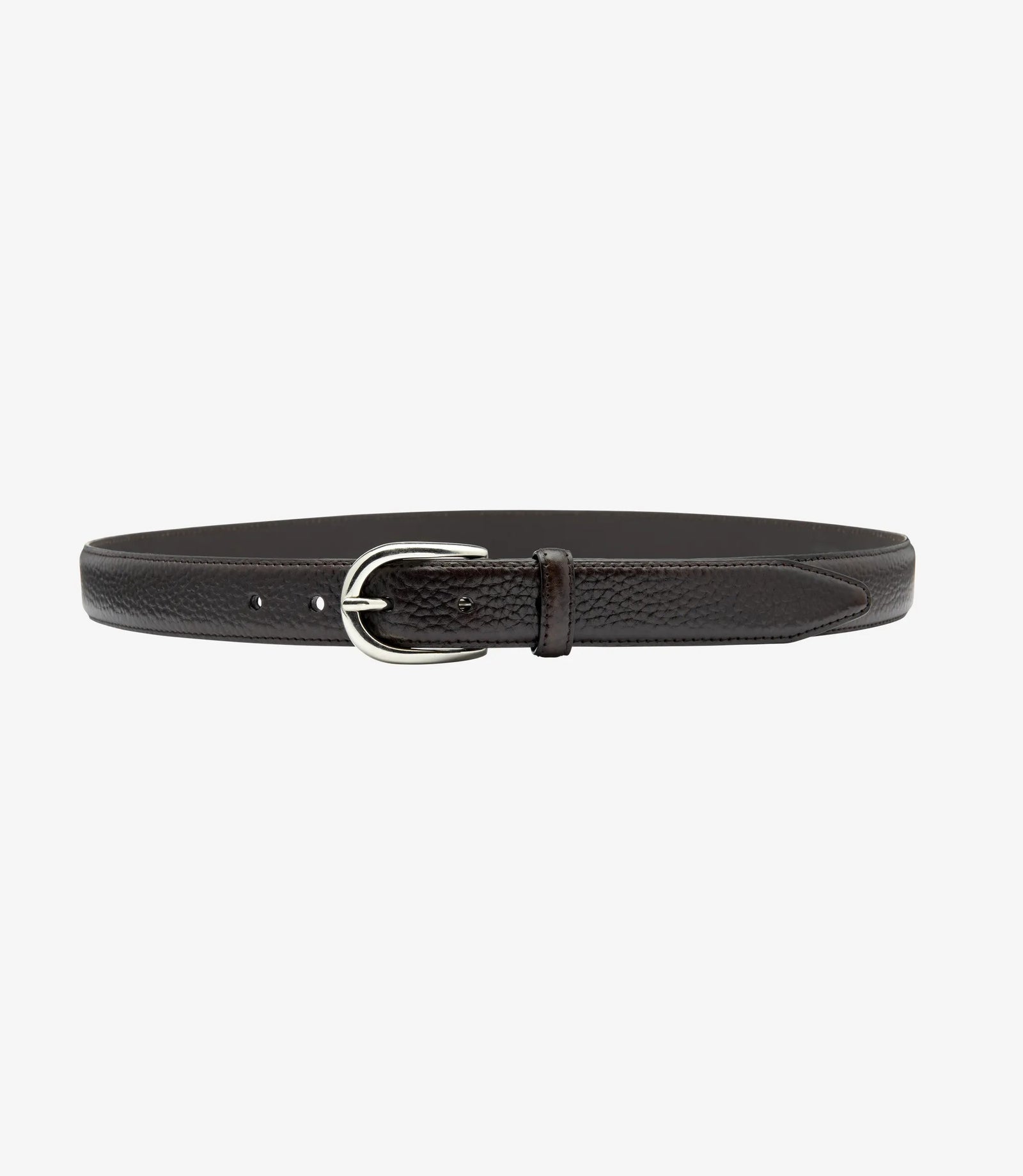 Loake Harry Belt Dark Brown Grain