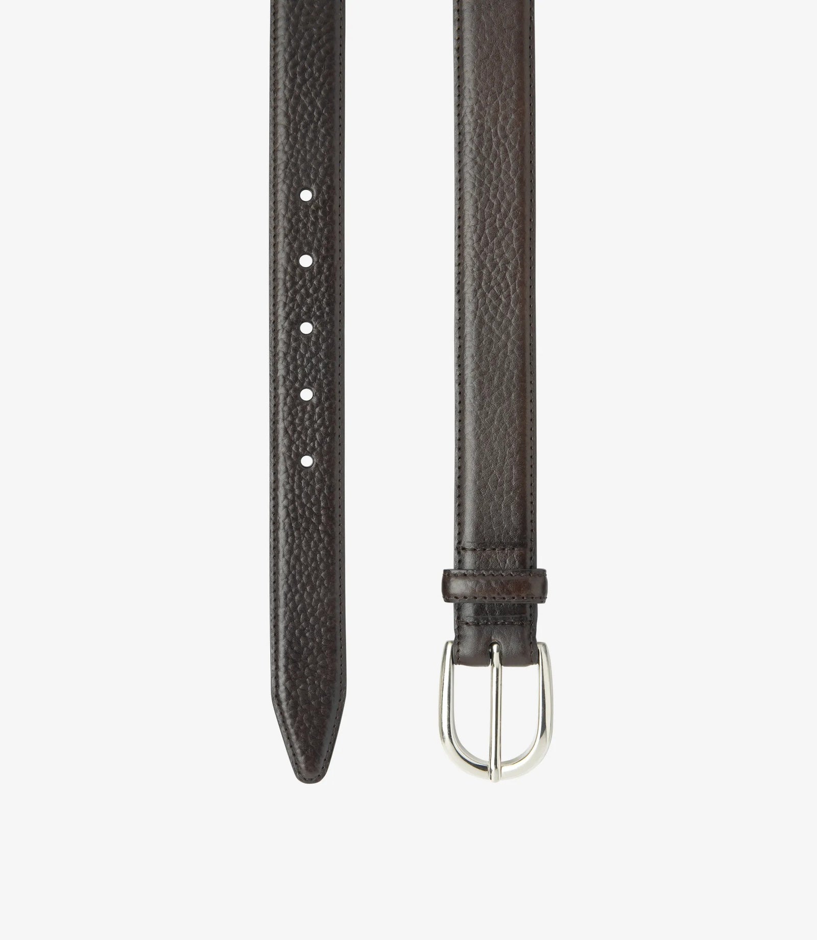 Loake Harry Belt Dark Brown Grain