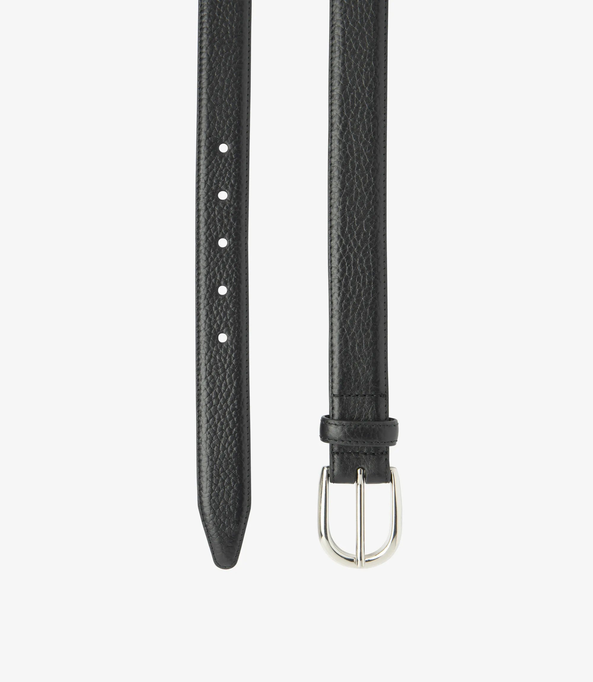 Loake Harry Belt Black Grain