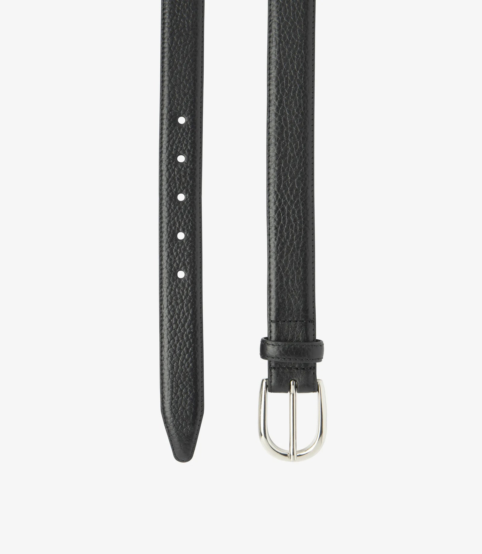 Loake Harry Belt Black Grain