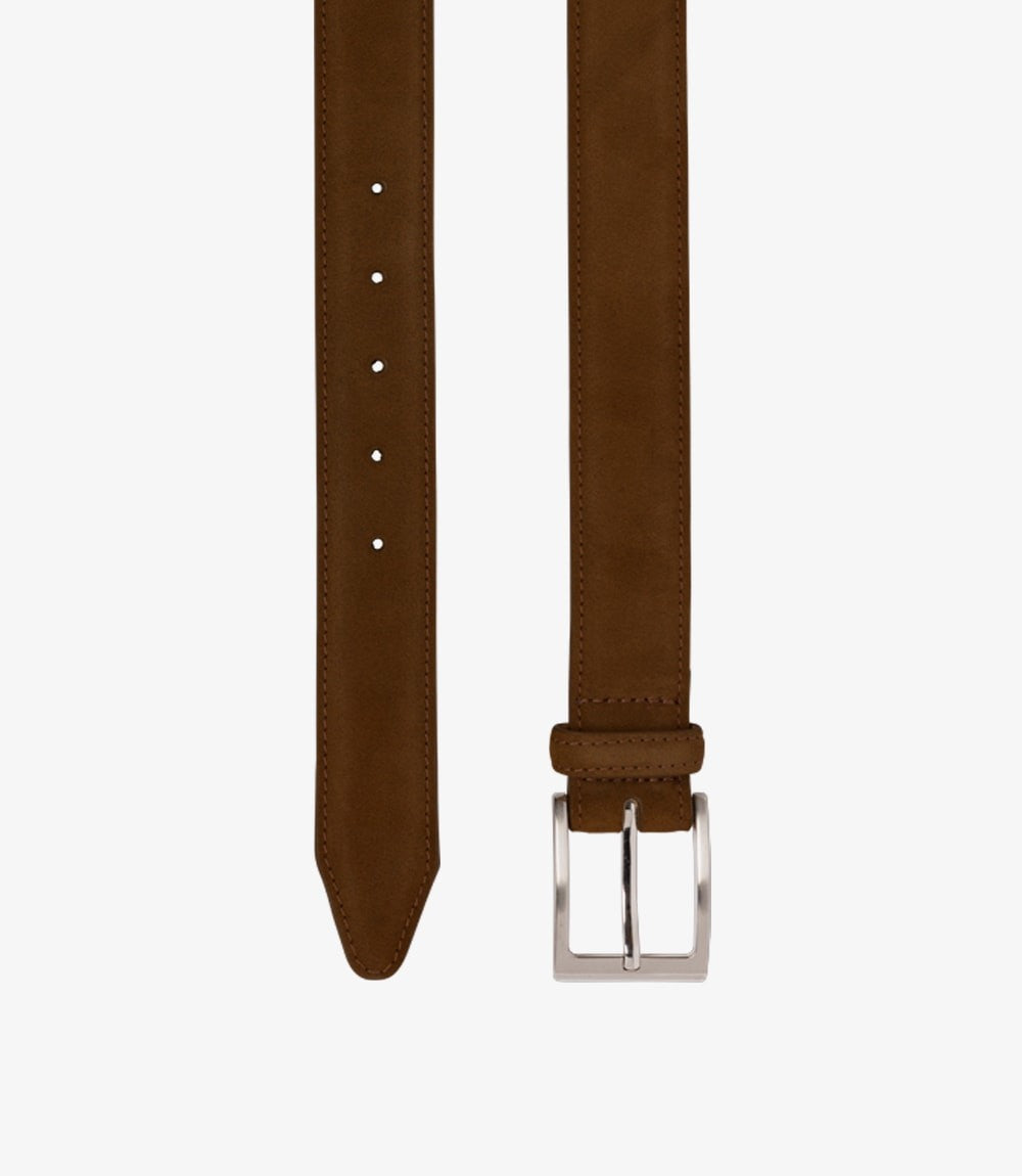 Loake Belt William Brown Suede