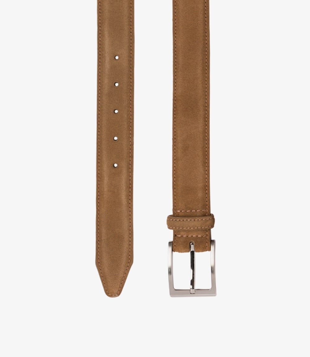 Loake Belt William Tan Suede