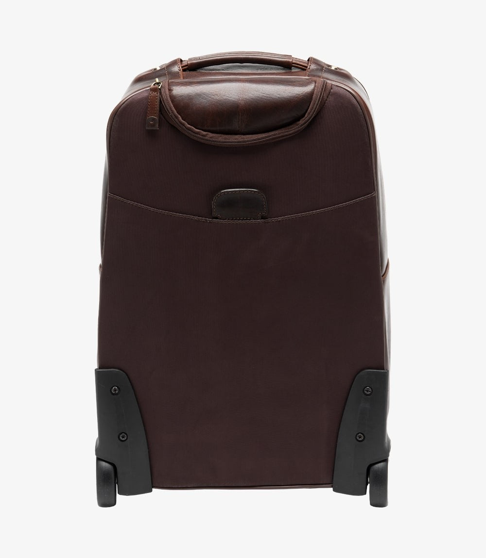 Loake Paris Wheeled Suitcase Brown