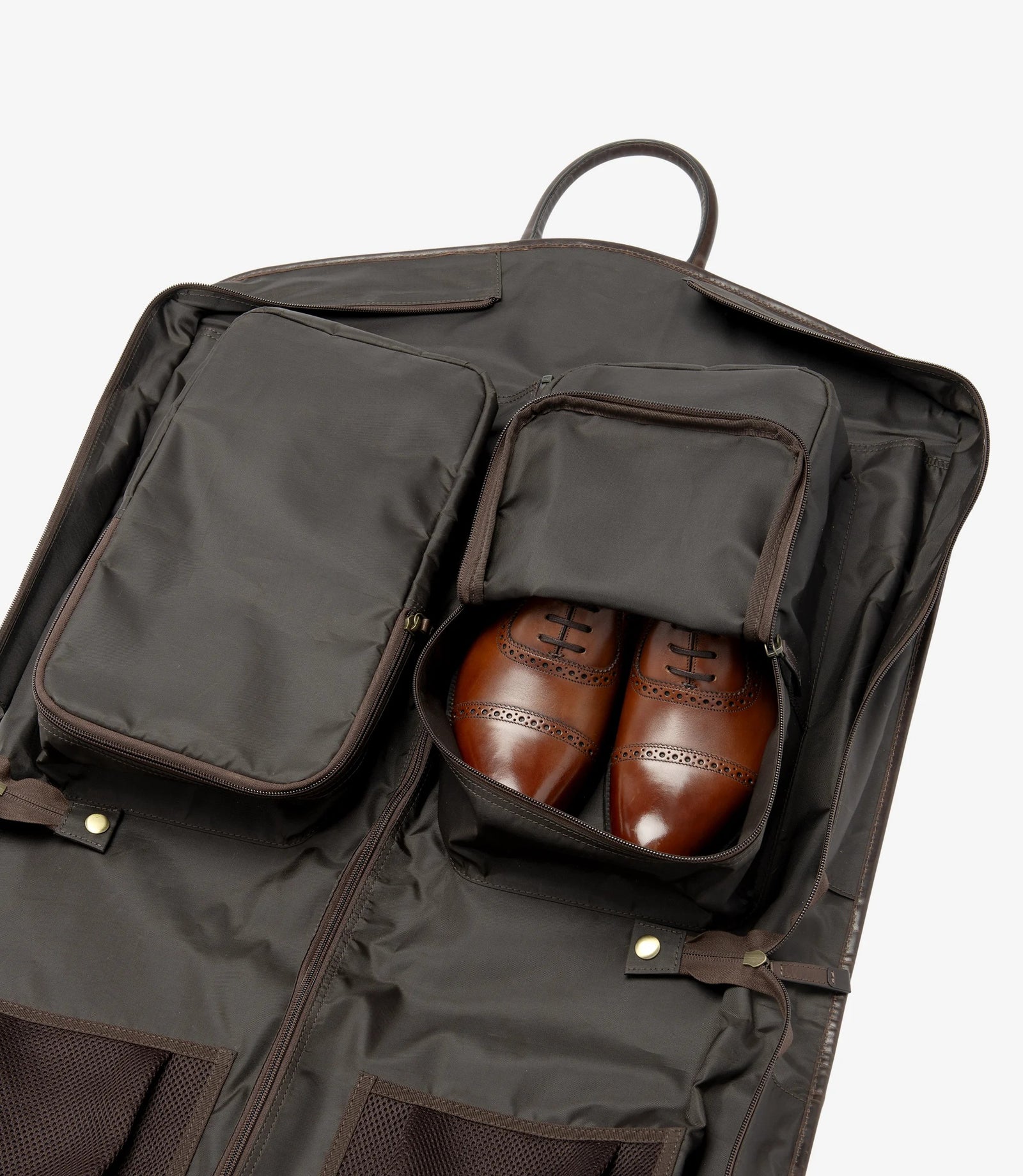 Loake London Suit Carrier Brown