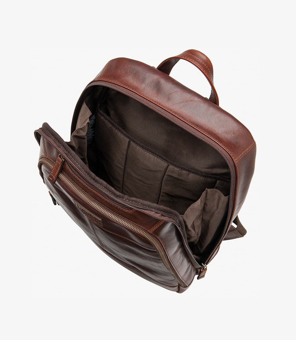 Loake Waterloo Rucksack Brown