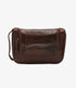 Loake Severn Wash Bag Brown