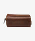 Loake Thames Wash Bag Brown