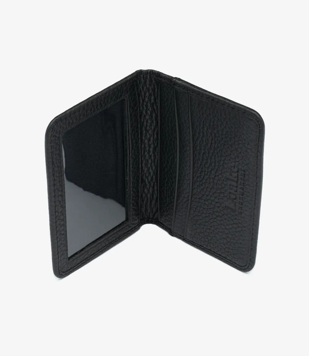 Loake Fenchurch Card Holder Black Grain